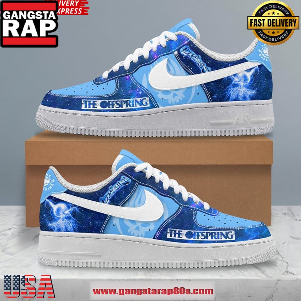 The Offspring Electric Punk Air Force 1 Sneakers Shoes The Offspring Electric Punk Air Force 1 Sneakers Shoes