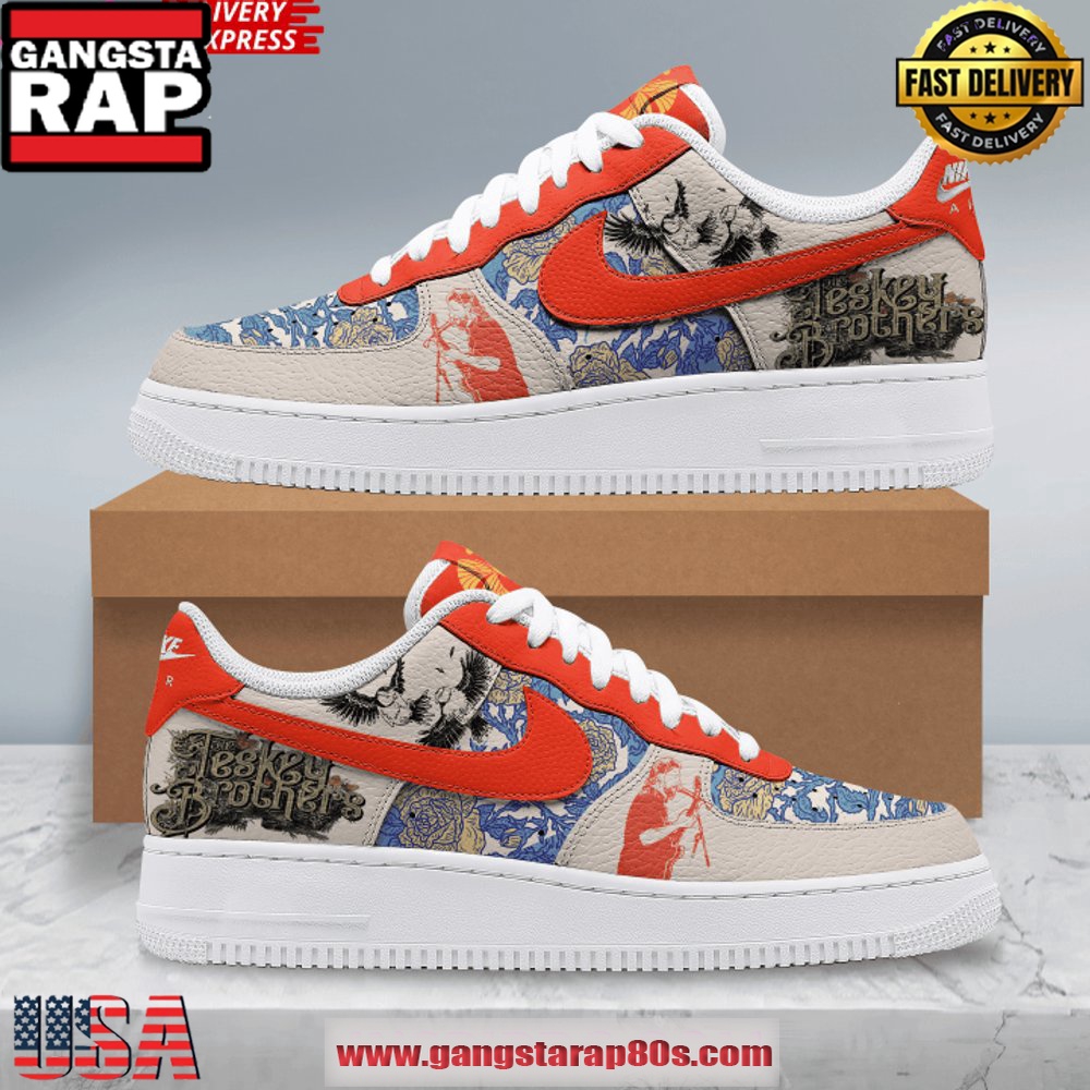 The Teskey Brothers Limited Edition Air Force 1 Sneakers Shoes The Teskey Brothers Limited Edition Air Force 1 Sneakers Shoes