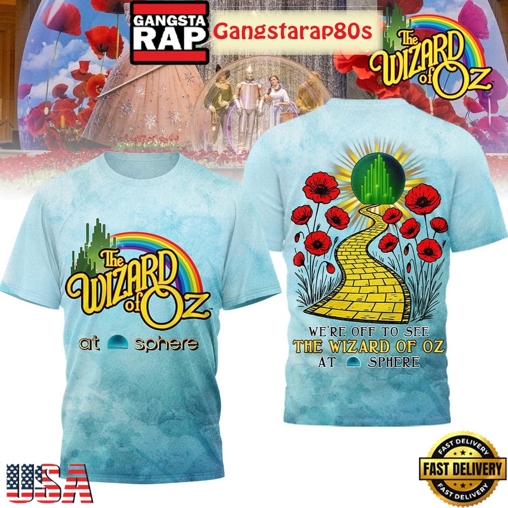 The Wizard Of Oz At Sphere Limited Edition T Shirt The Wizard Of Oz At Sphere Limited Edition T Shirt