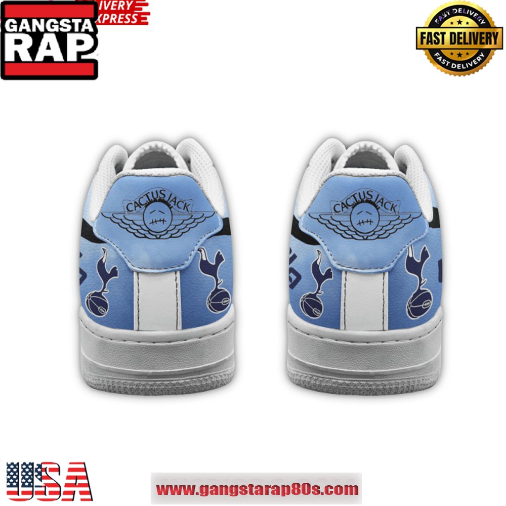 Tottenham x Travis Scott Limited Edition Air Force 1 Sneakers Shoes Tottenham x Travis Scott Limited Edition Air Force 1 Sneakers Shoes