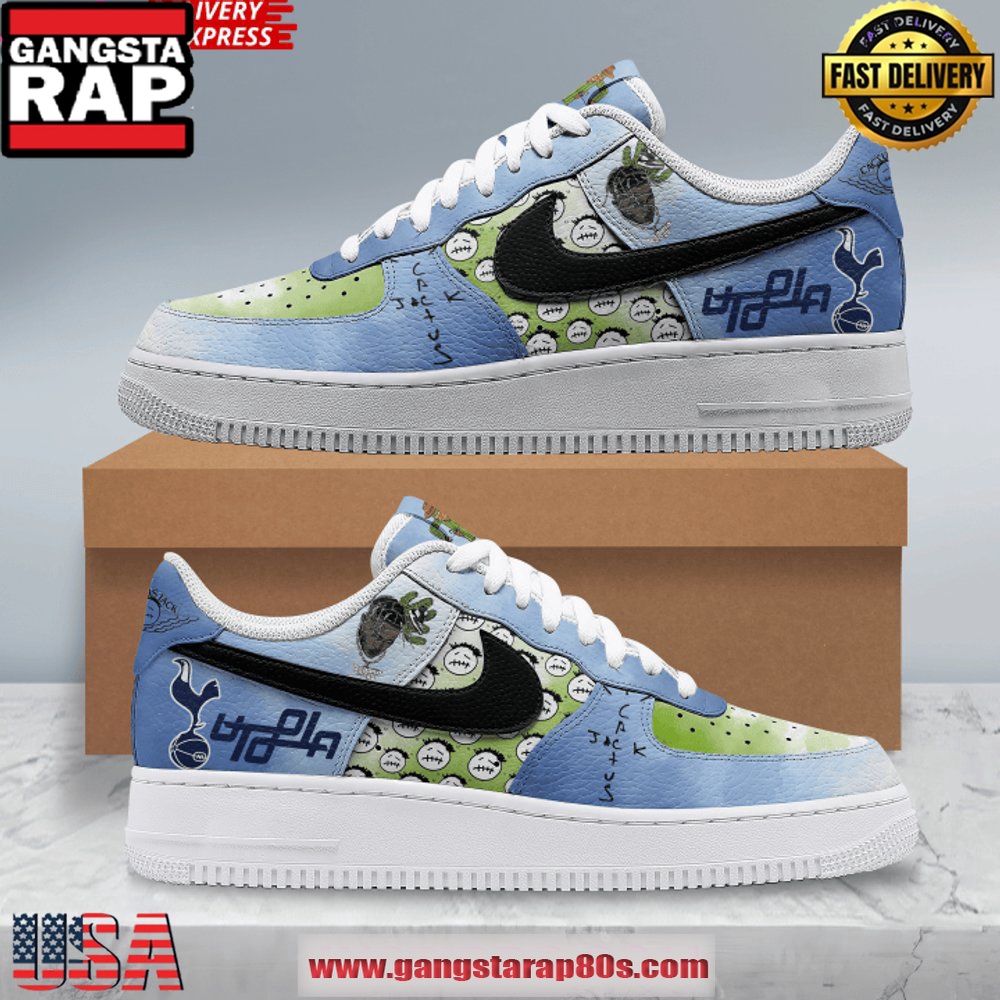 Tottenham x Travis Scott Limited Edition Air Force 1 Sneakers Shoes