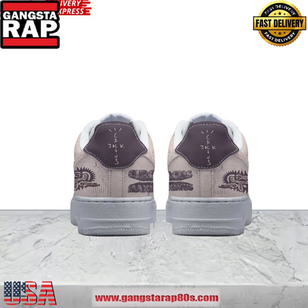 Travis Scott Cactus Jack Purple Air Force 1 Sneakers Shoes Travis Scott Cactus Jack Purple Air Force 1 Sneakers Shoes