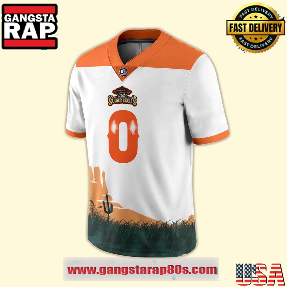 Tucson Sugar Skulls x 2025 Western Night Custom Football Jersey