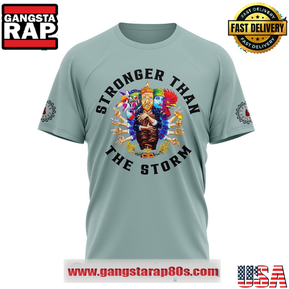 Tyler Childers Texas Stronger than the Storm Special 3D T Shirt Tyler Childers Texas Stronger than the Storm Special 3D T Shirt
