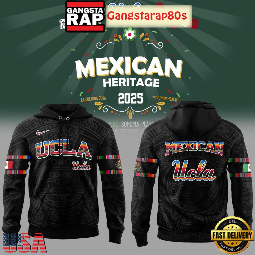 UCLA Bruins Mexican Heritage Night 2025 Special Hoodie