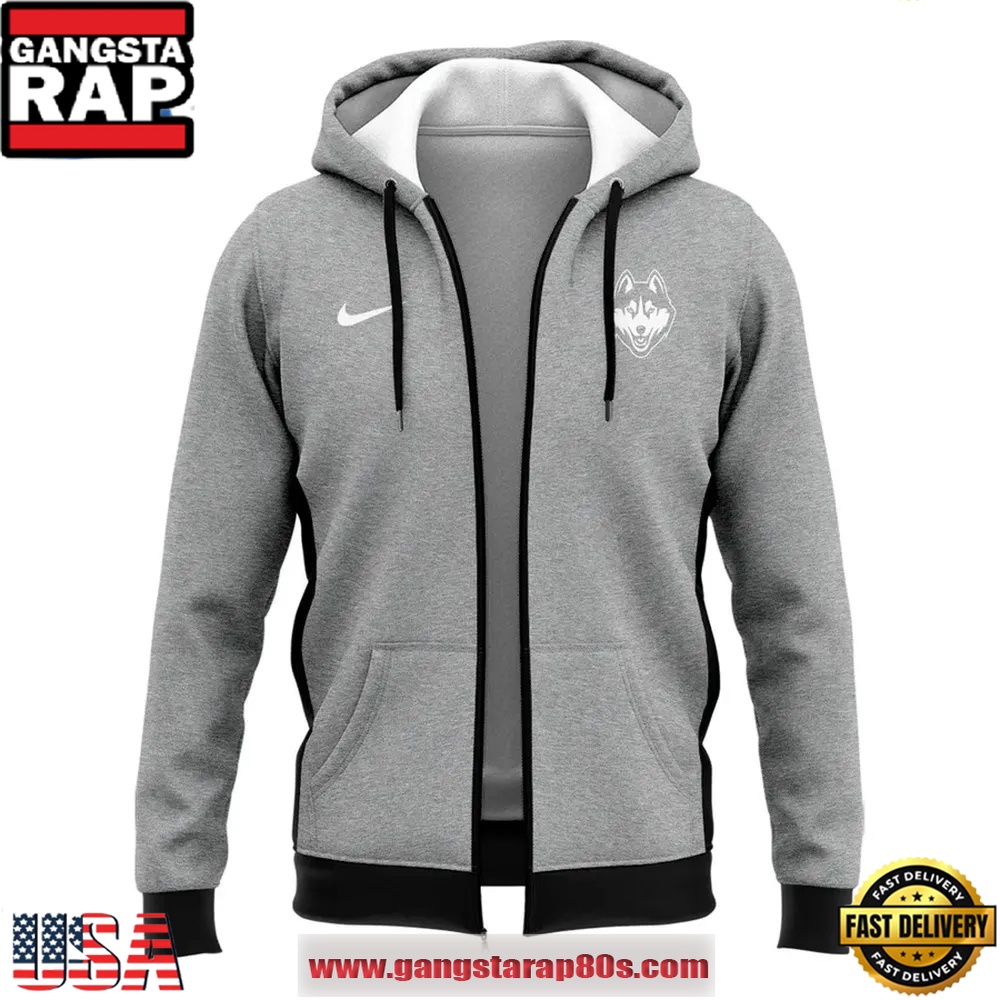 UConn Huskies Women's Basketball 2025 National Champions Zip Hoodie Shirt