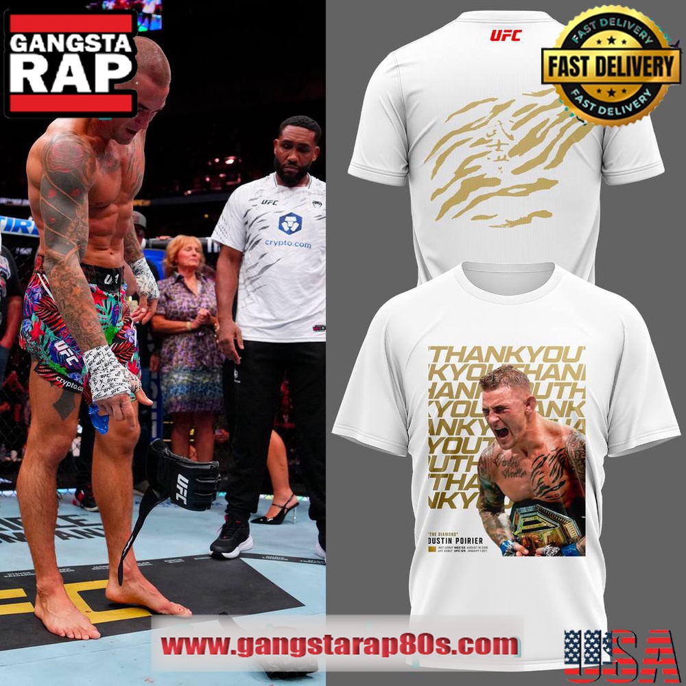 UFC Dustin Poirier – Thank You The Diamond T-Shirt