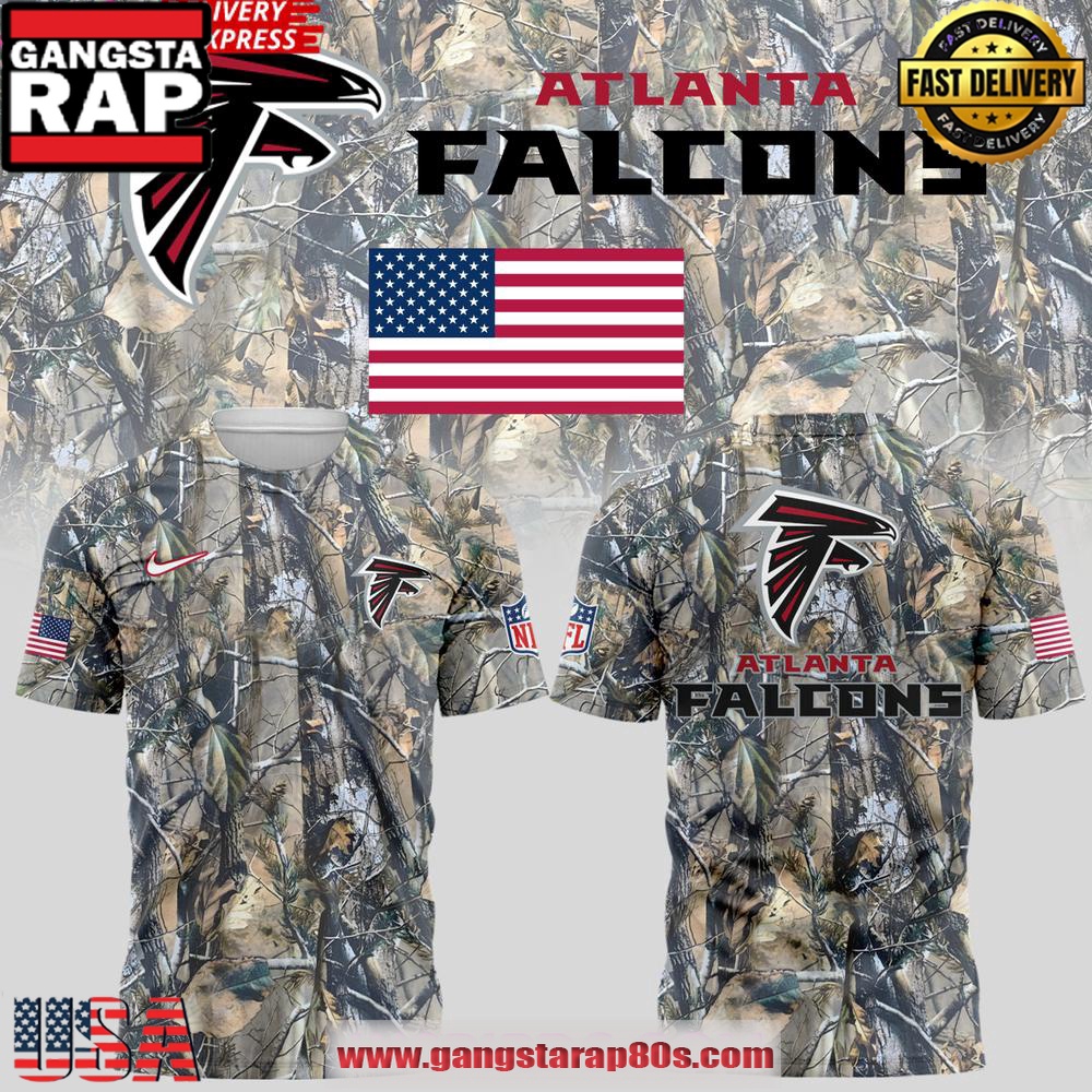 USA Atlanta Falcons 2025 Limited Edition Camo Unisex T Shirt USA Atlanta Falcons 2025 Limited Edition Camo Unisex T Shirt