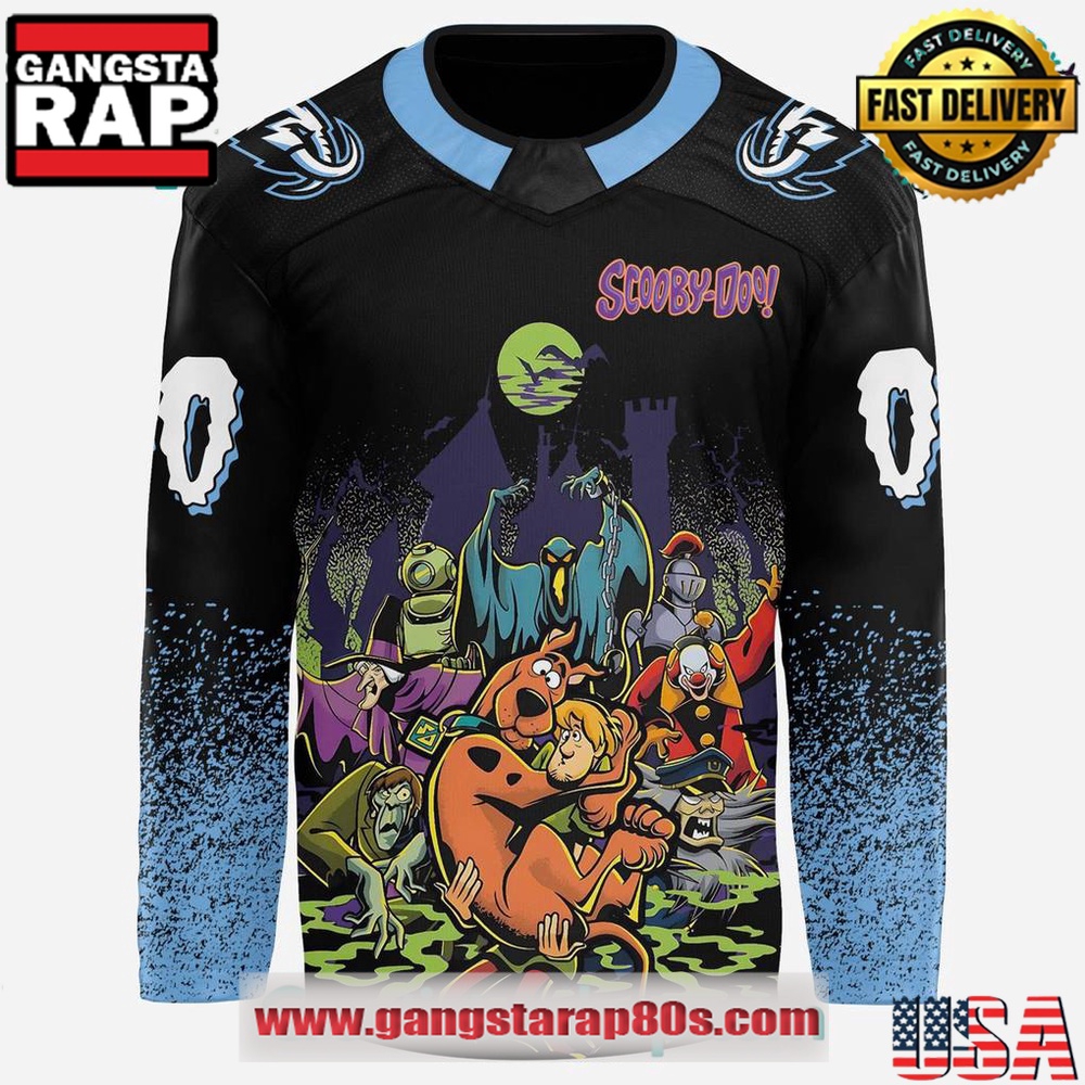 Utah Mammoth x ScooByDoo Night 2025 Custom Hockey Jersey