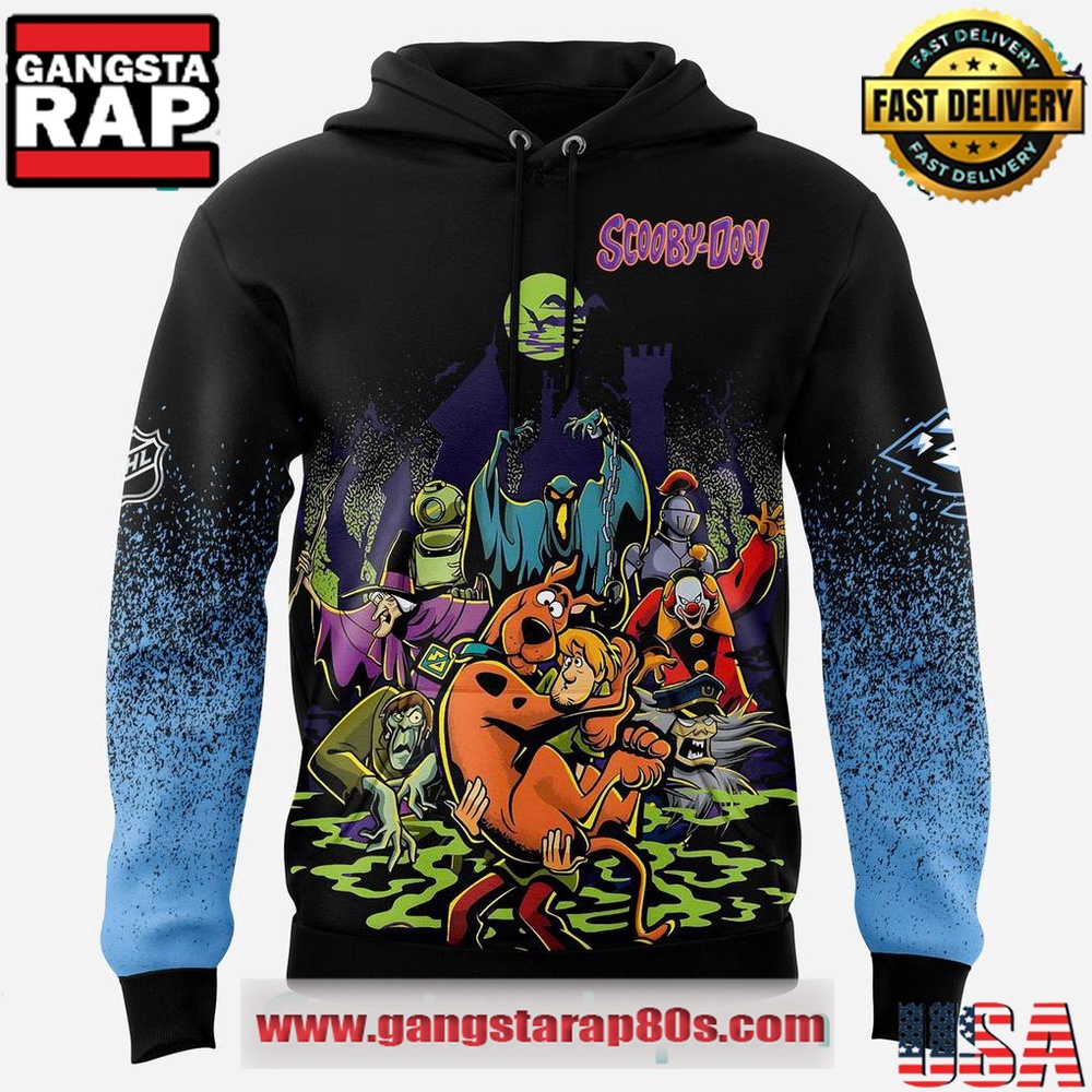 Utah Mammoth x ScooByDoo Night 2025 Special Hoodie Shirt