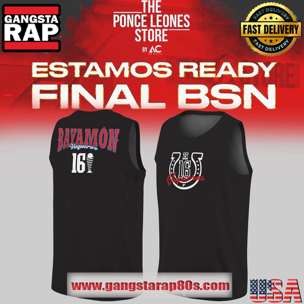 Vaqueros de Bayamn BSN Final Special Edition Black Basketball Jersey Vaqueros de Bayamn BSN Final Special Edition Black Basketball Jersey