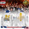 Vaqueros de Bayamon 17 Campeones BSN White Baseball Jacket