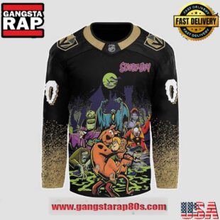 Vegas Golden Knights x Scooby-Doo Night 2025 Custom Hockey Jersey