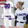 VOLTS Softball New Uniform Custom White Baseball Jersey 2 VOLTS Softball New Uniform Custom White Baseball Jersey