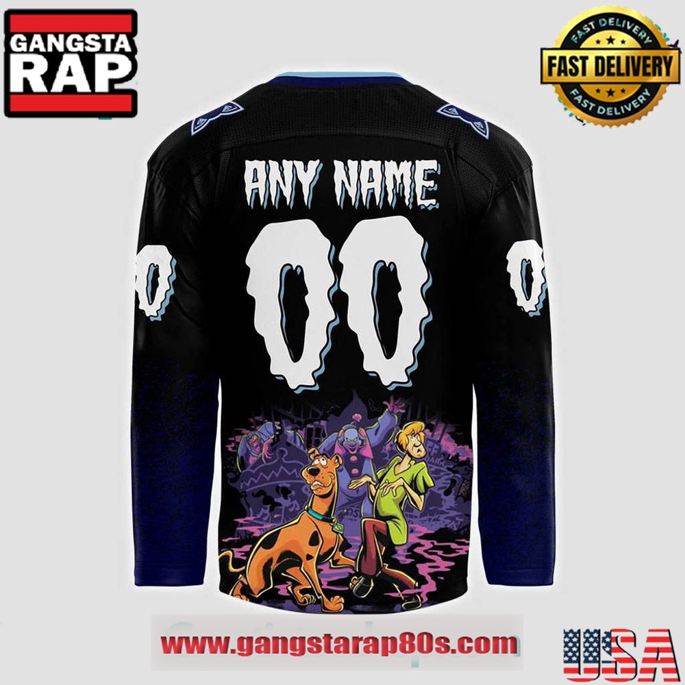 Watertown Wolves x Scooby-Doo Night 2025 Custom Hockey Jersey Watertown Wolves x Scooby-Doo Night 2025 Custom Hockey Jersey