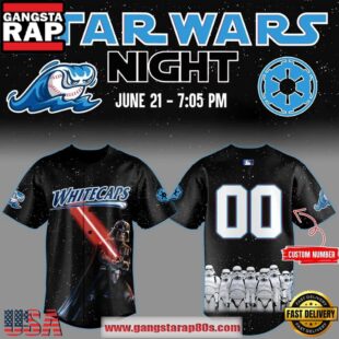 West Michigan White Cap Star Wars Night Custom Baseball Jersey