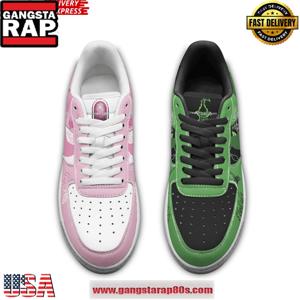 Wicked The Musical Limited Edition Air Force 1 Sneakers Shoes Wicked The Musical Limited Edition Air Force 1 Sneakers Shoes