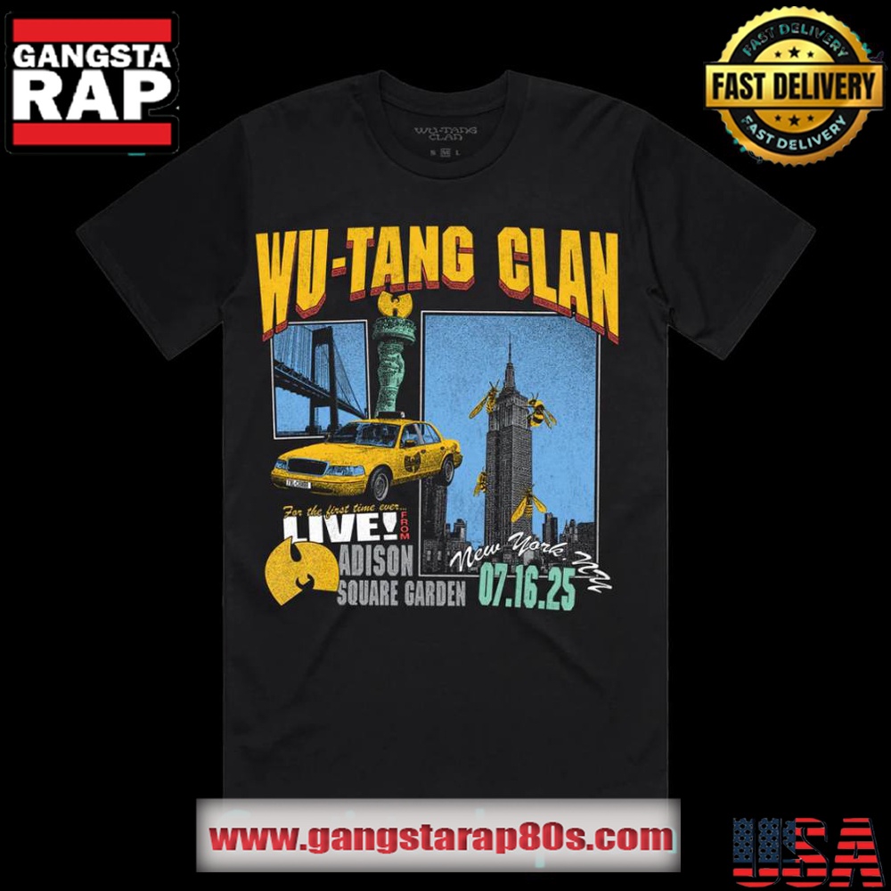 Wu-Tang Clan Final Chamber Tour New York City Special T Shirt Wu-Tang Clan Final Chamber Tour New York City Special T Shirt
