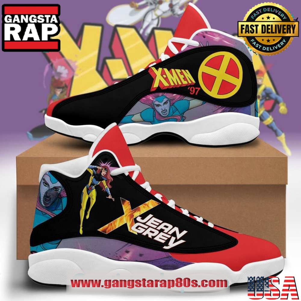X-Men Jean Grey Air Jordan 13 Sneakers Shoess X-Men Jean Grey Air Jordan 13 Sneakers Shoess
