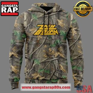 Zach Bryan Meadowlands 2025 Exclusive Version Camo Unisex Hoodie
