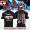 2024-25 Oklahoma City Thunder Finals Western Conference Champs Black 3D Shirt