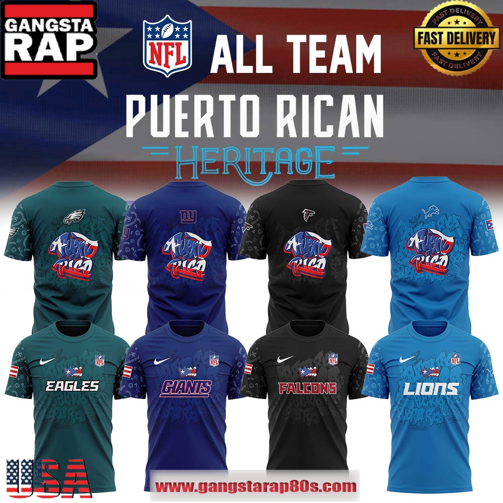 All NFL Teams x Puerto Rican Heritage New Season 3D Shirt