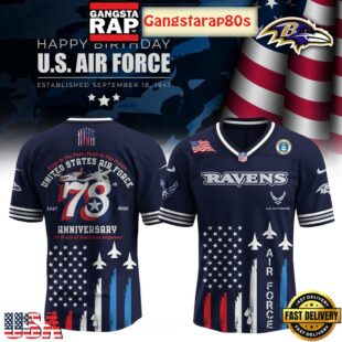 All Team NFL x The US Air Force 78th Birthday 2025 Football Jersey