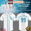 Backstreet Boys Into The Millennium White Baseball Jersey Shirt