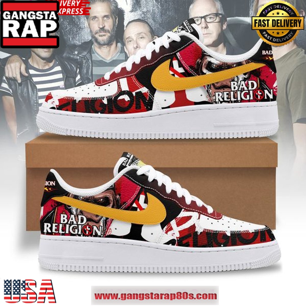 Bad Religion Special Limited Air Force 1 Sneakers Shoes Bad Religion Special Limited Air Force 1 Sneakers Shoes