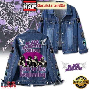 Black Sabbath Forever Love 2025 Limited Edition Denim Jacket