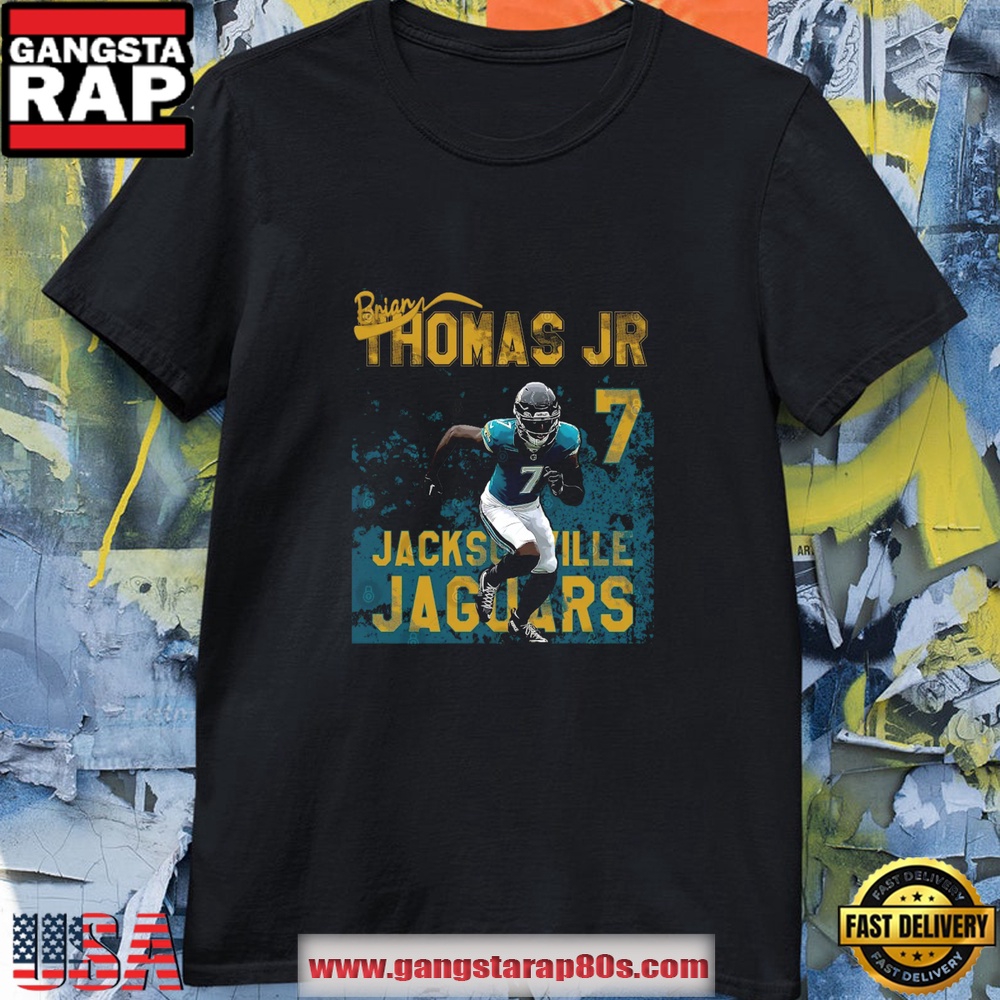 Brian Thomas Jr #7 Jacksonville Jaguars T Shirt