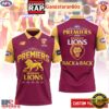 Brisbane Lions Back 2 Back Premiers 2025 Limited Edition Polo Shirt