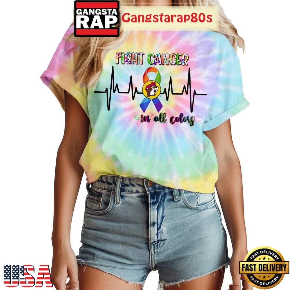 Buc-ee's Fight Cancer Hope For A Cure All Over Print T Shirt