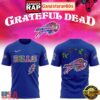 Buffalo Bills Celebration Grateful Dead 60 Years Night Unisex 3D Shirt