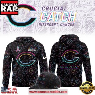 Chicago Bears Crucial Catch Intercept Cancer 2025 Limited Edition Hoodie Shirt