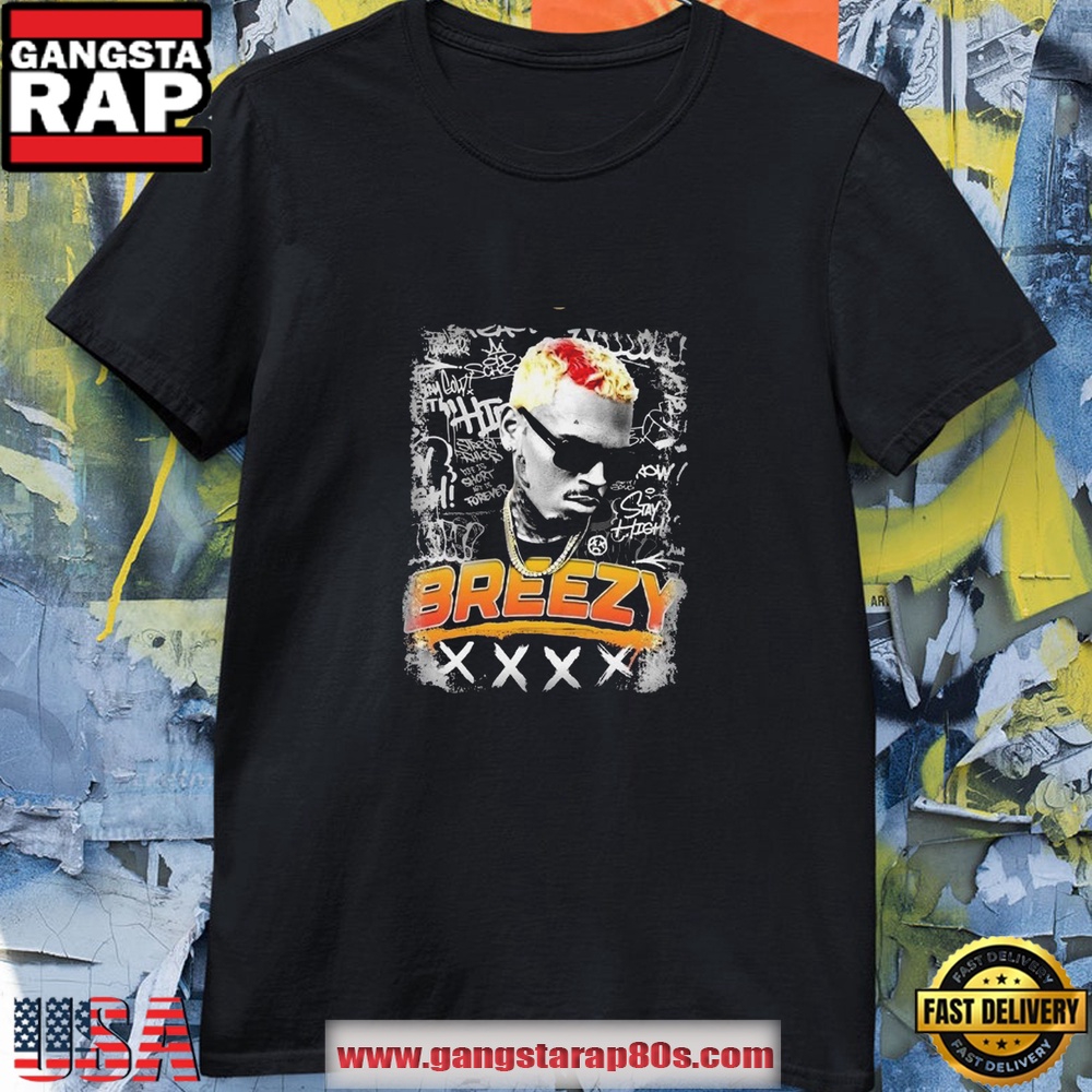 Chris Brown Breezy Bowl XX Tour 2025 T Shirt