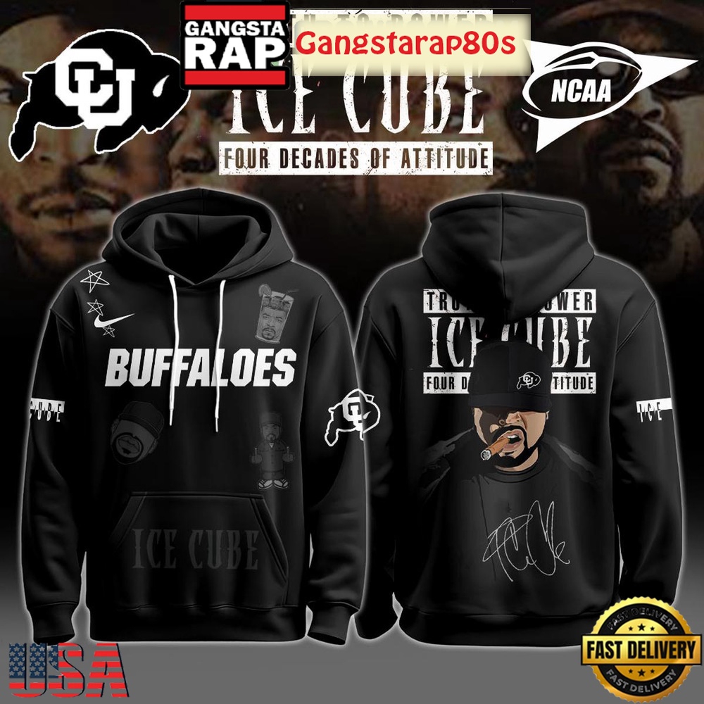 Colorado Buffaloes x Ice Cube Truth To Power All Over Print Hoodie Colorado Buffaloes x Ice Cube Truth To Power All Over Print Hoodie
