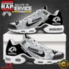 Custom Name Los Angeles Rams Salute To Service NFL Air Max Plus Shoes