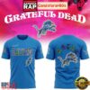 Detroit Lions Celebration Grateful Dead 60 Years Night Unisex 3D Shirt