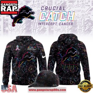 Detroit Lions Crucial Catch Intercept Cancer 2025 Limited Edition Hoodie Shirt