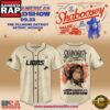 Detroit Lions X Shaboozey The Great American Roadshow 2025 Special Baseball Jersey 1 Detroit Lions X Shaboozey The Great American Roadshow 2025 Special Baseball Jersey