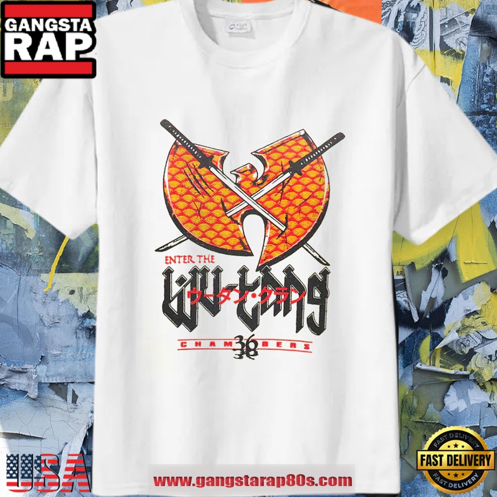 Enter The Wu Tang Clan x Samurai White T Shirt