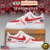 Georgia Bulldogs Football New Season 2025 Custom Name Air Force 1 Sneakers Shoes