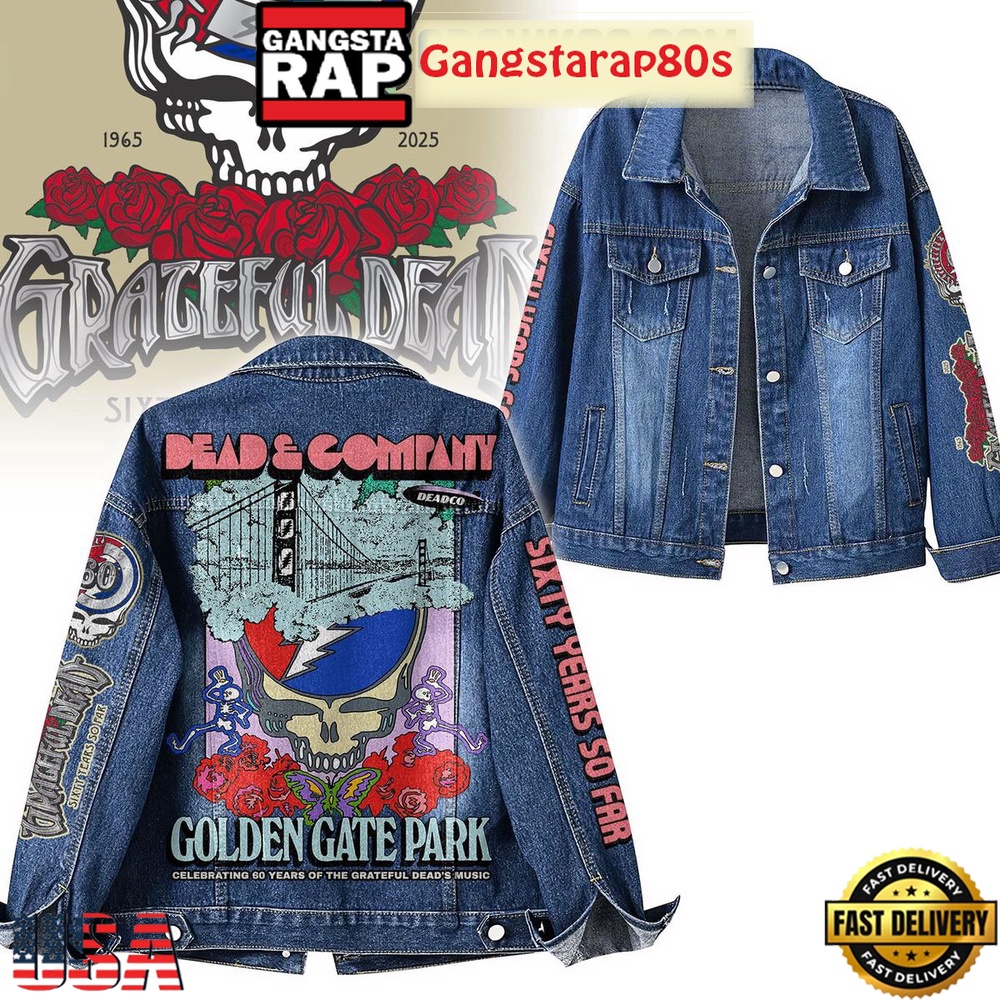 Grateful Dead Company Golden Gate Park Limited Edition Denim Jacket