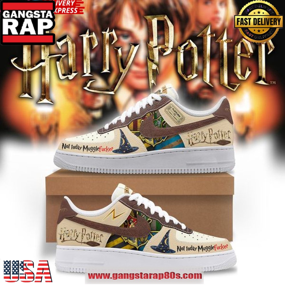 Harry Potter Hogwarts Legacy New Edition Air Force 1 Sneakers Shoes