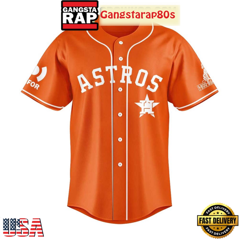 Houston Astros First Responders Day Baseball Jersey Shirt