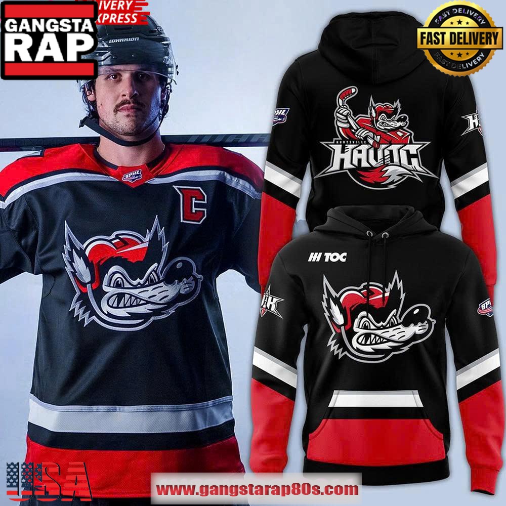 Ice Hockey Team Huntsville Havoc Unifom 2025-26 New Special Hoodie Shirt