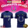 Indianapolis Colts Celebration Grateful Dead 60 Years Night Unisex 3D Shirt