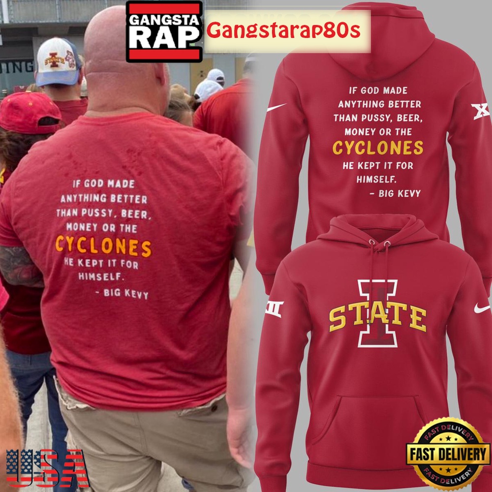 Iowa State Cyclones He Kept It For Himself Unisex 3D Hoodie