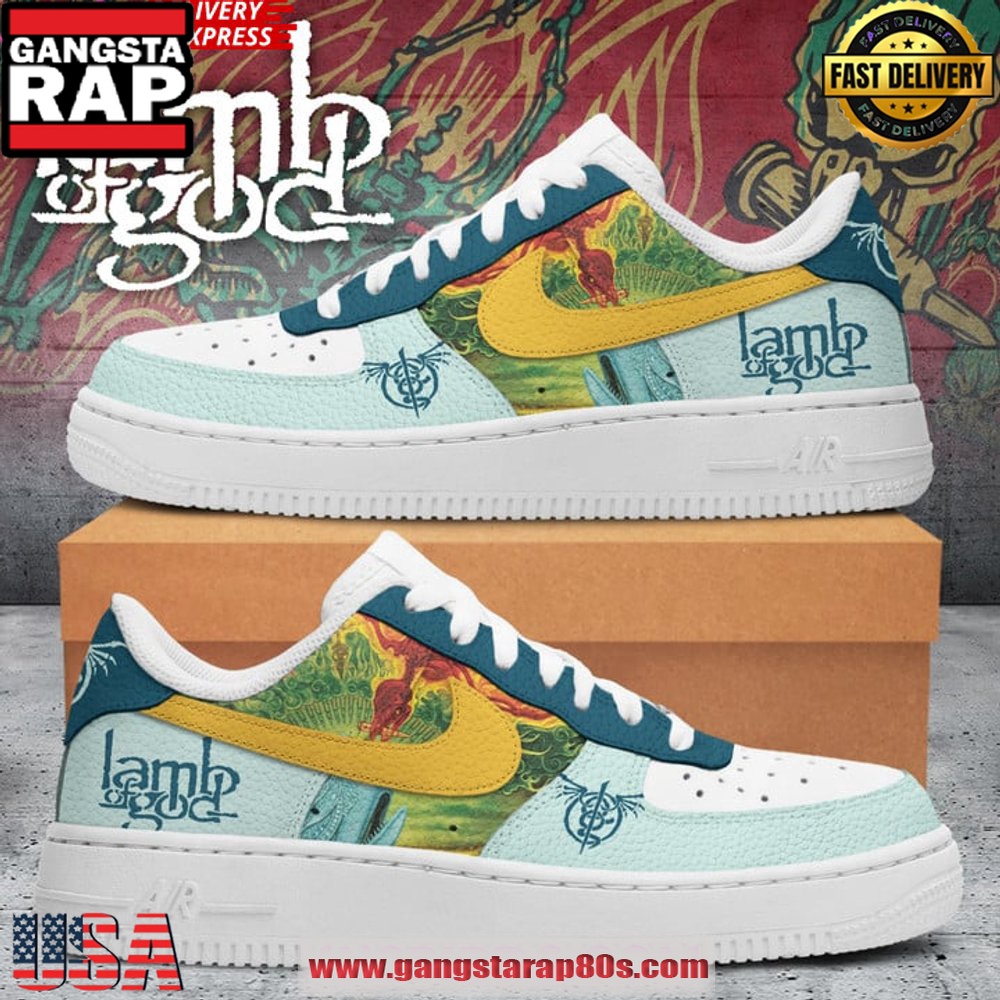 Lamb Of God Special Limited Air Force 1 Sneakers Shoes